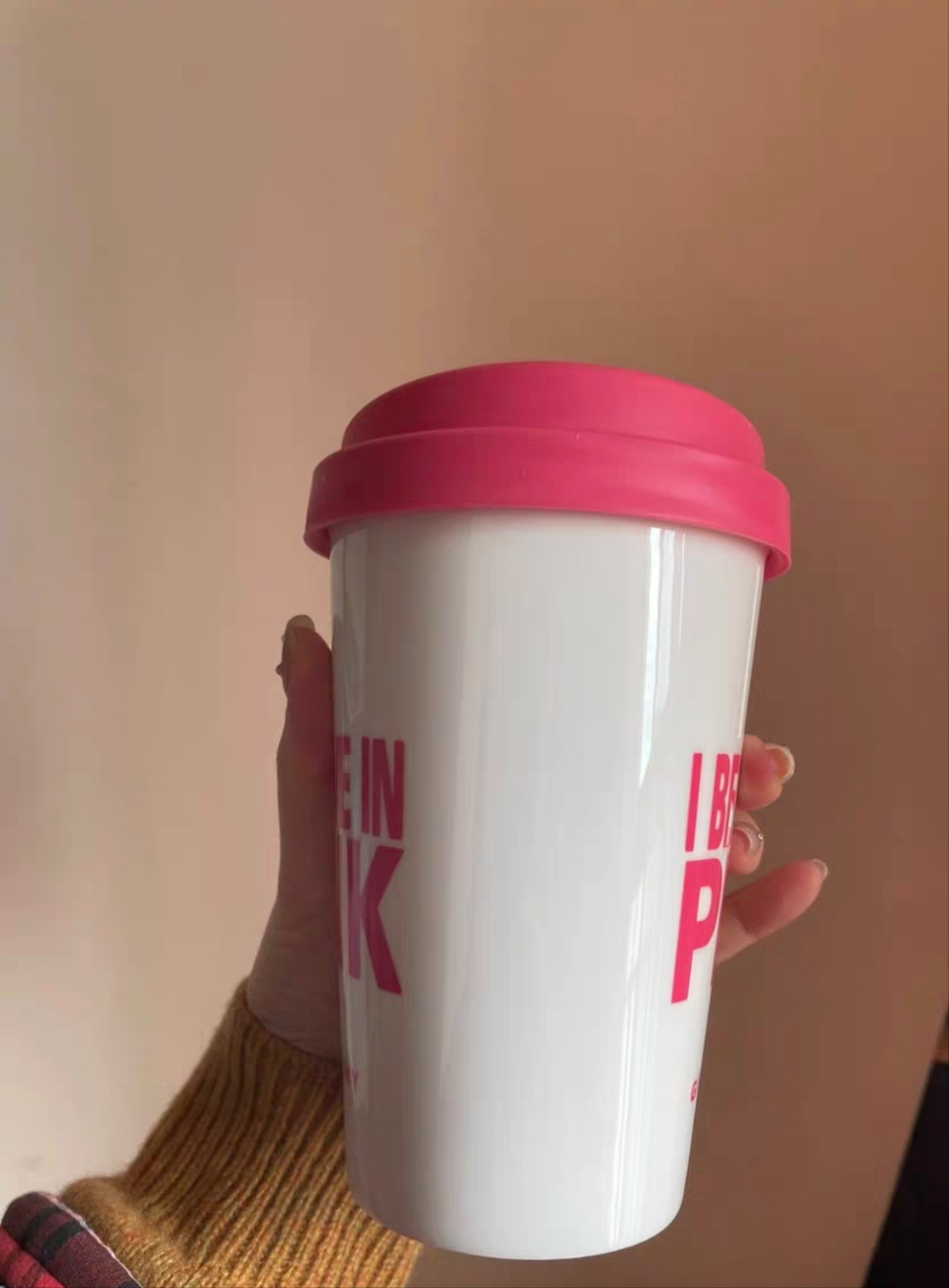 Givenchy Pink Pottery Water Mug 350ml