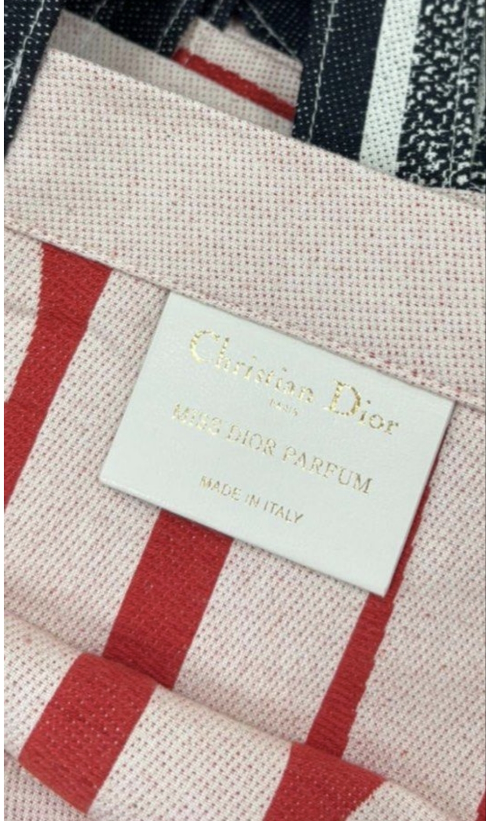 Miss Dior Pink tote bag