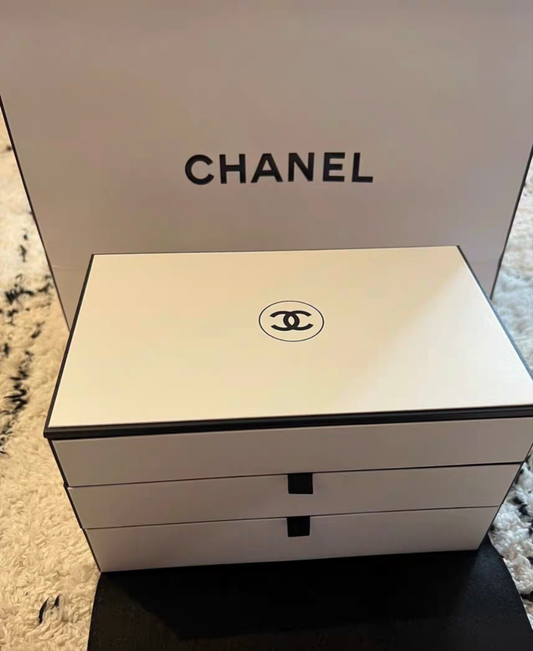 Chanel Makeup Mirror Storage case box VIP gift