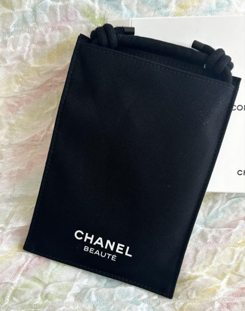 2024 Chanel Exclusive Canvas Passport mobile Holder with strap
