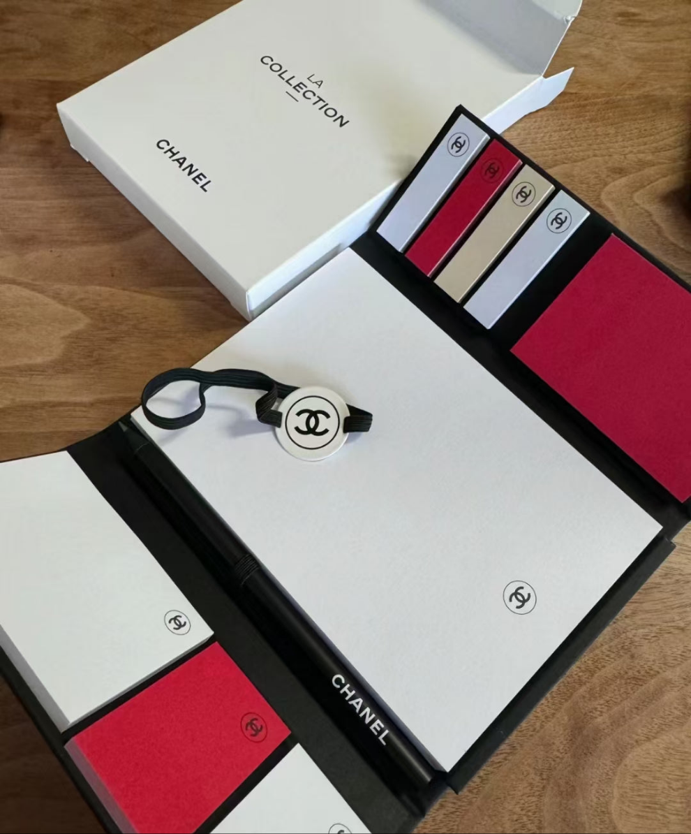 2024 Chanel Notebook Memo Pad Novelty Limited Small Pocket