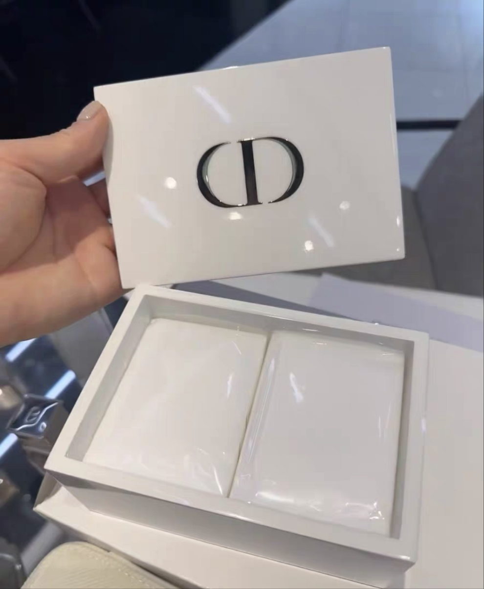 Dior Makeup Storage box with cotton pads