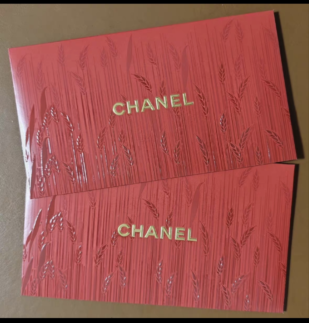 Chanel 2025 cny red packet envelope x 8pcs