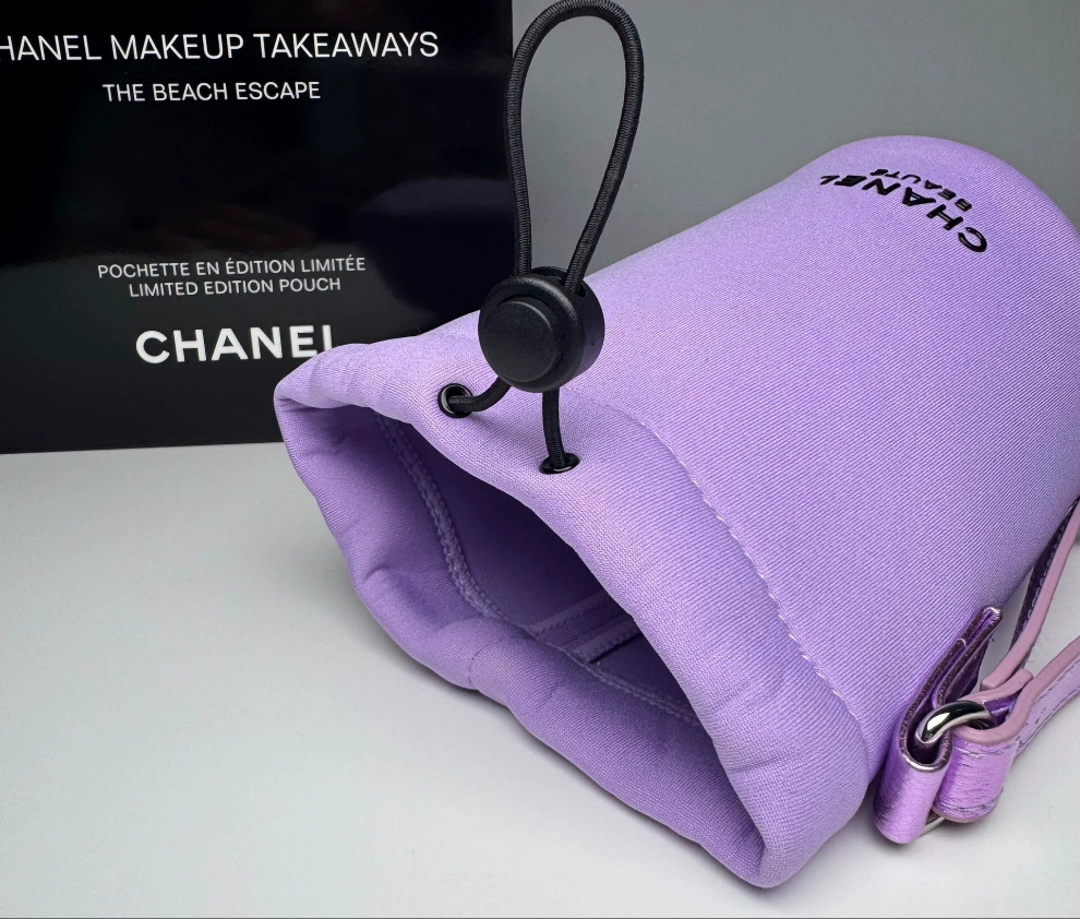 Chanel Small purple Pouch Bag VIP gift