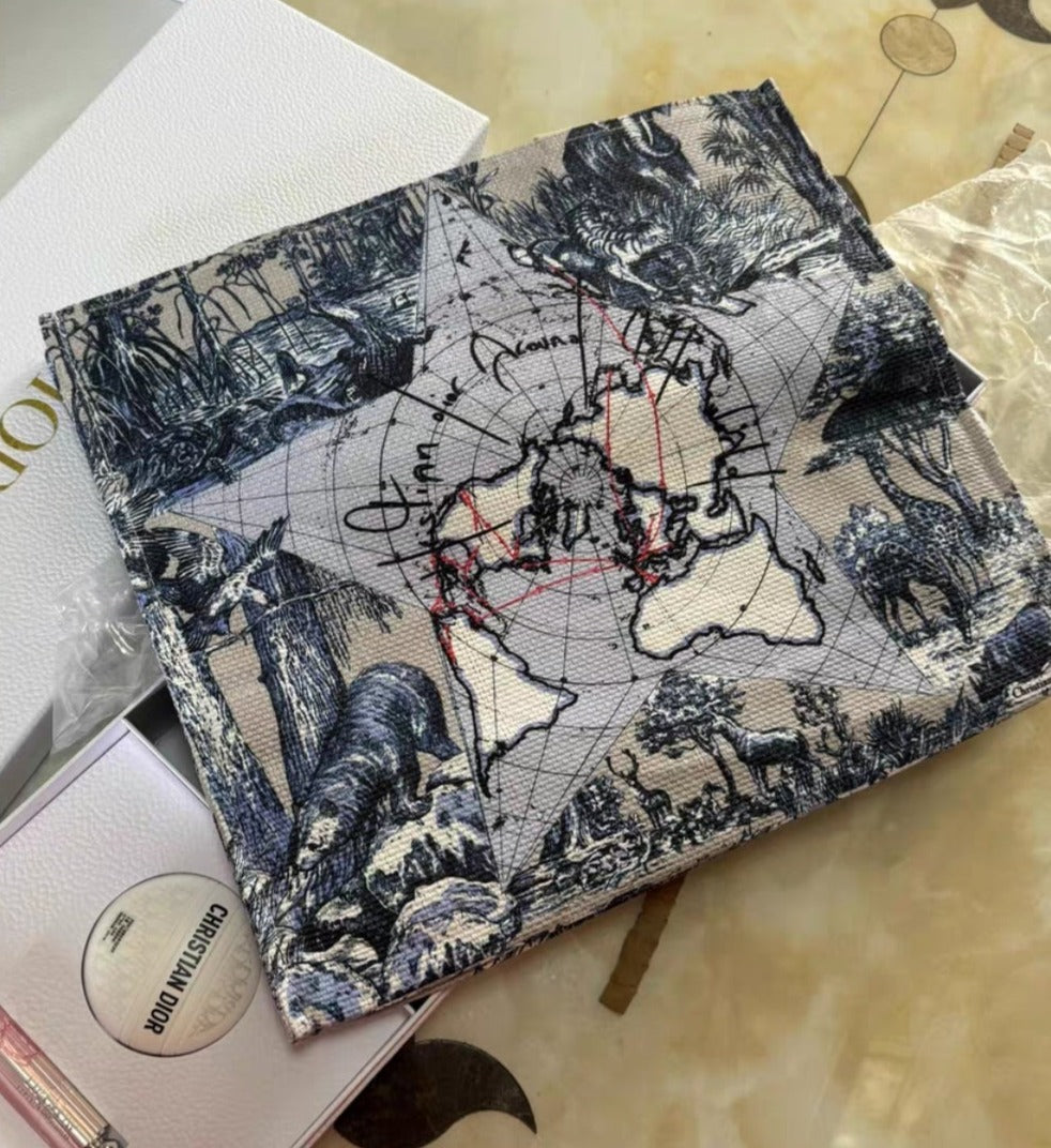 Dior Beauty Around the World tote bag