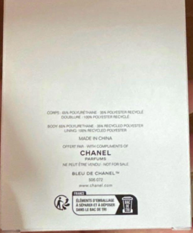 Chanel Blu De Chanel with Mirror and comb 2025 VIP gift