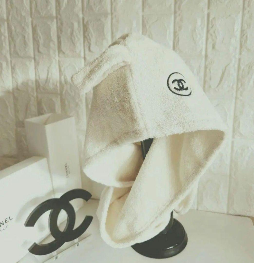 Chanel hair towel wrapping vip gift