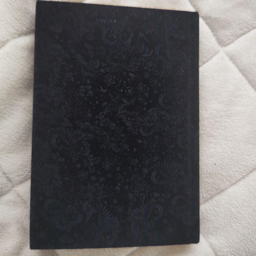 Dior Navy Velvet Notebook Memo Pad Novelty in Box