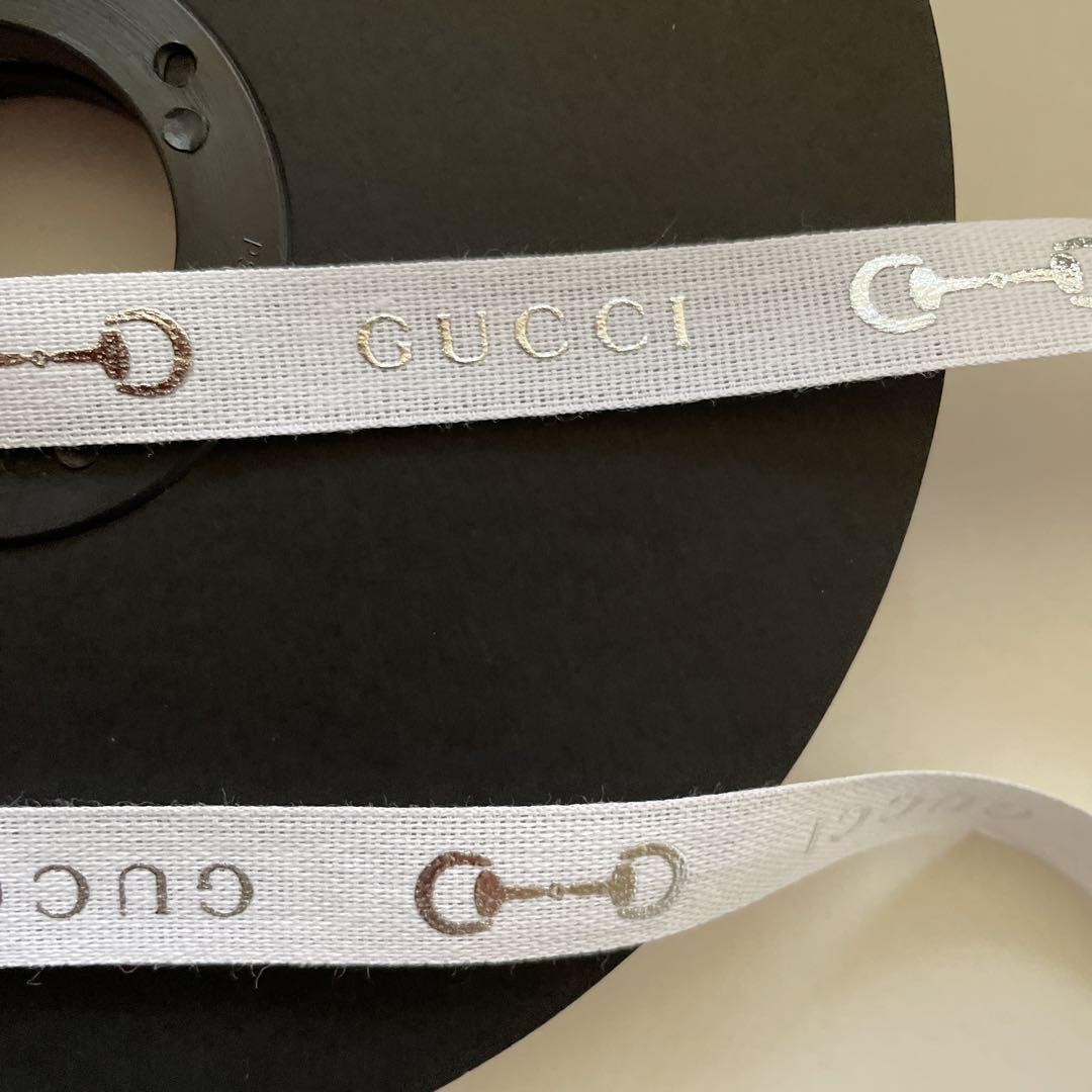 Gucci White Ribbon Limited edition x 2m