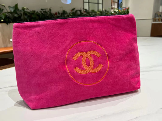 Chanel hot pink large Pouch Bag