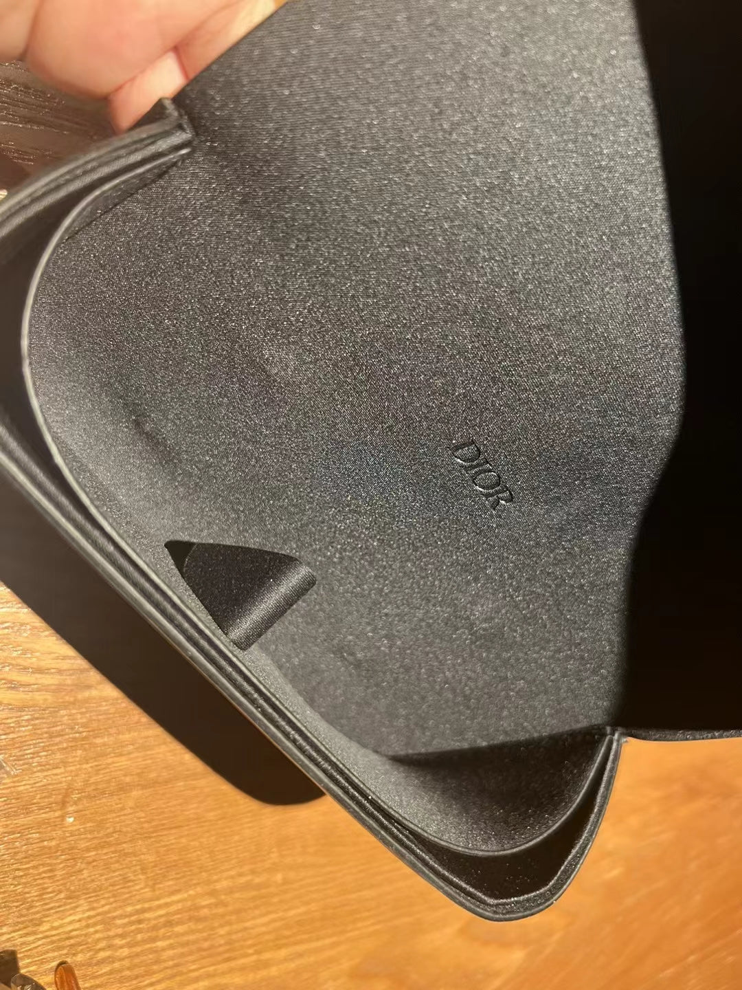 Dior Sunglasses Case Holder with cloth