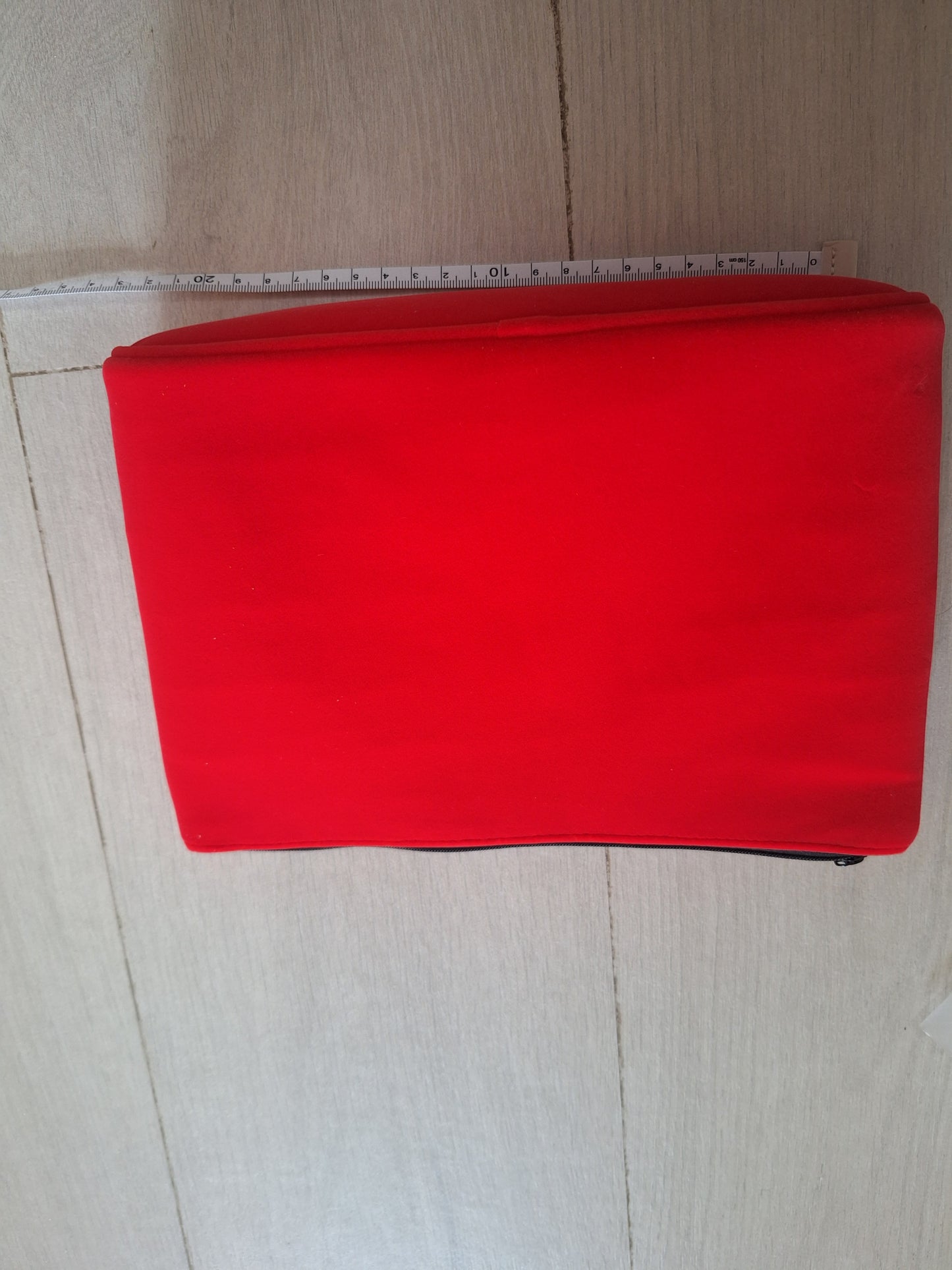 Chanel CoCo Love Red Velvet Large Makeup Pouch Clutch bag VIP GIFT