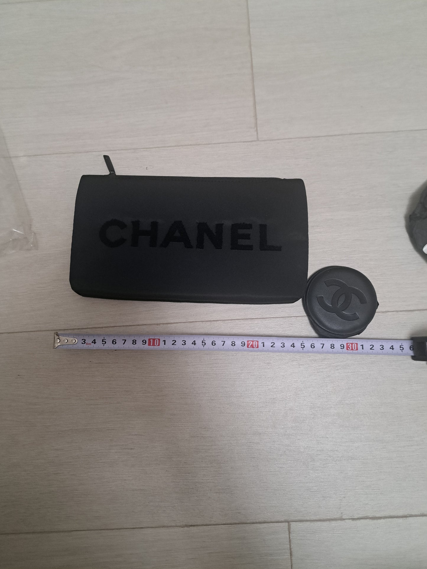 Chanel polyester Pouch Bag with mirror