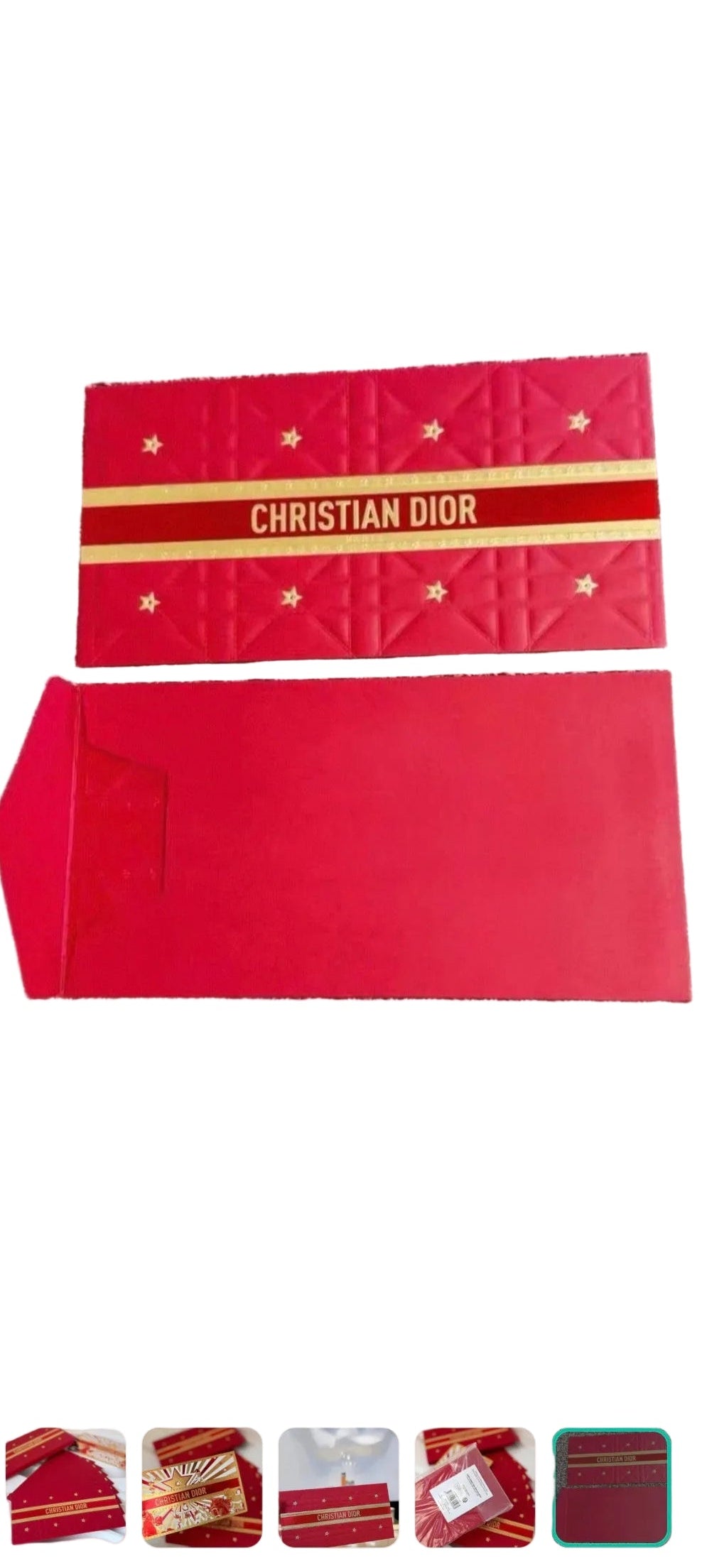 Dior 2026 cny red packet envelope x 8pcs