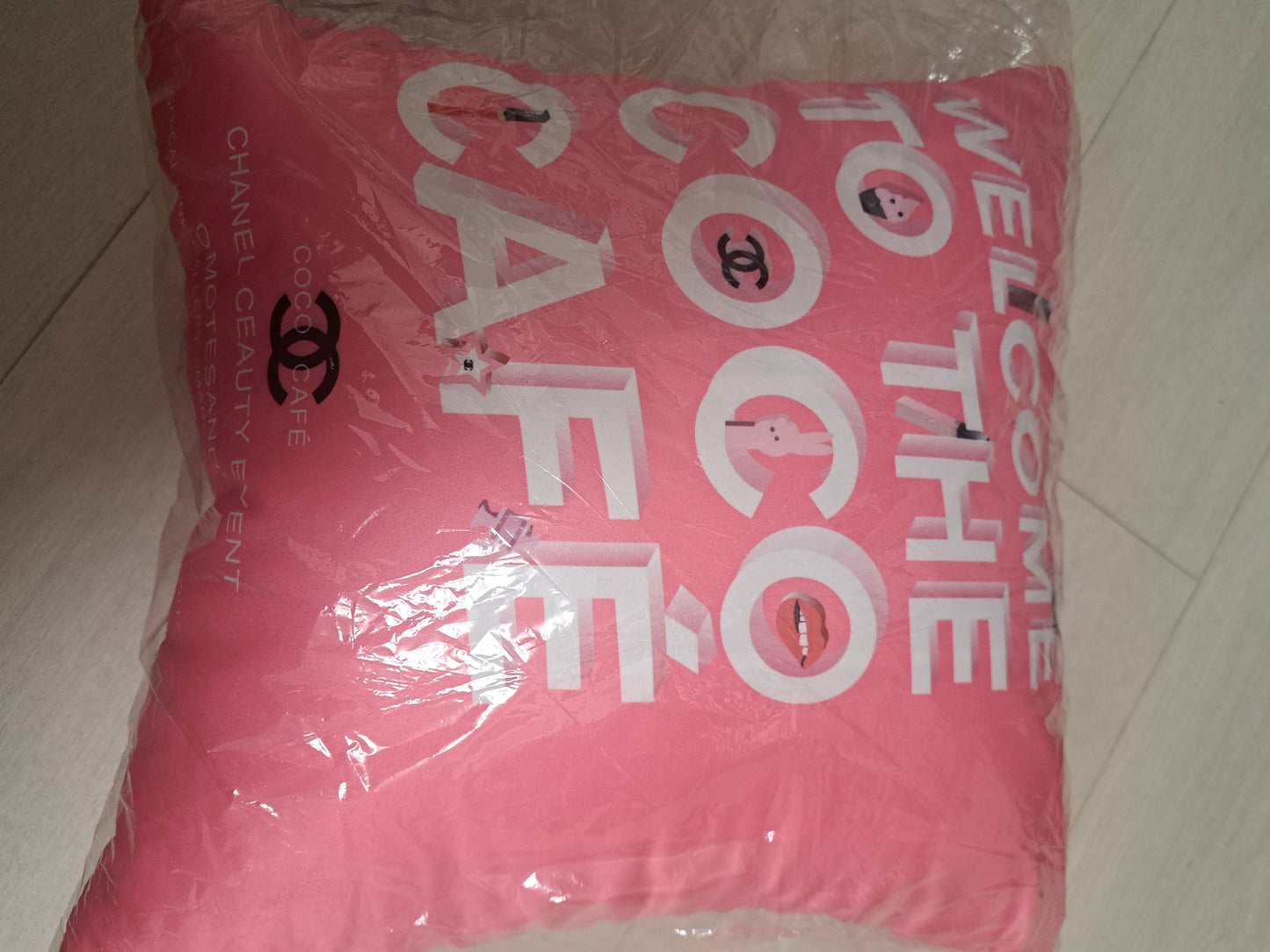 Chanel Coco cafe Pillow RARE