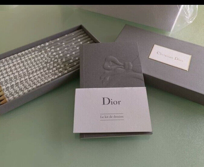 Dior Pencils 12pcs Set with note pad VIP Gift