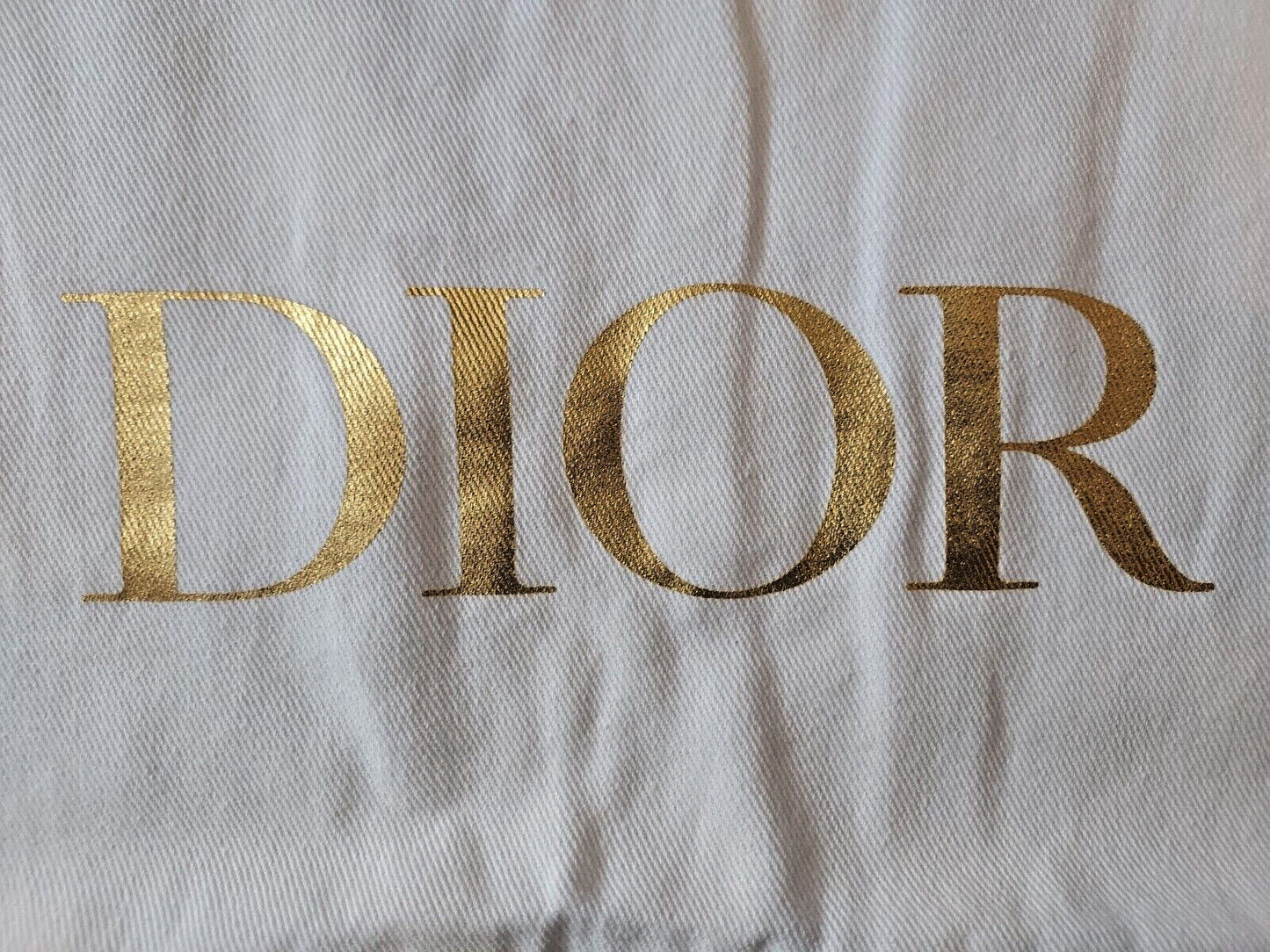 New Dior Gold Letter String Dust Bag for handbags