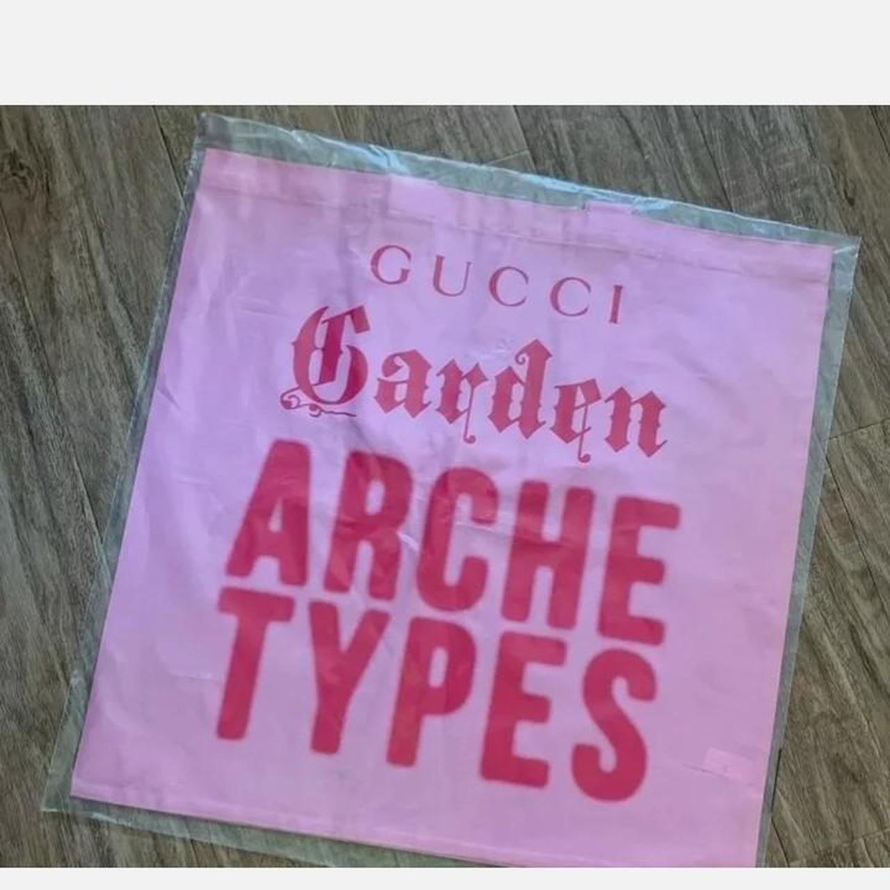 Gucci Garden Pink Museum Tote Bag RARE