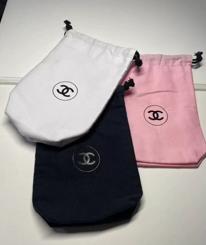 No.5 factory small Pouch Makeup bag set of 3pcs VIP gift