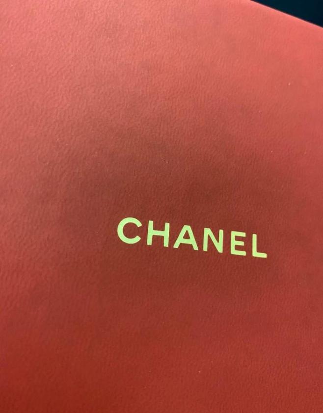 Chanel CNY 2021 Leather Organizer Paper Note Pad VIP GIFT