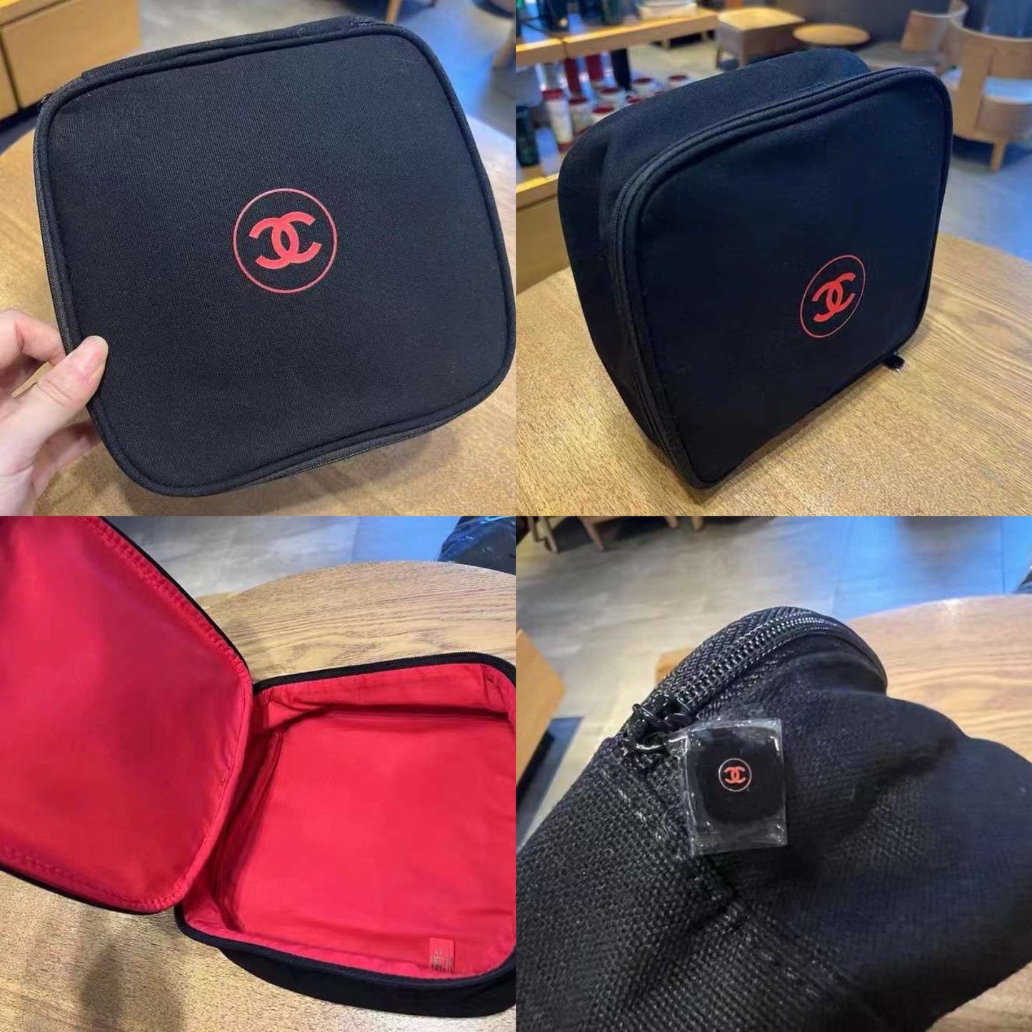 Chanel Large Makeup Storage Pouch Bag VIP gift