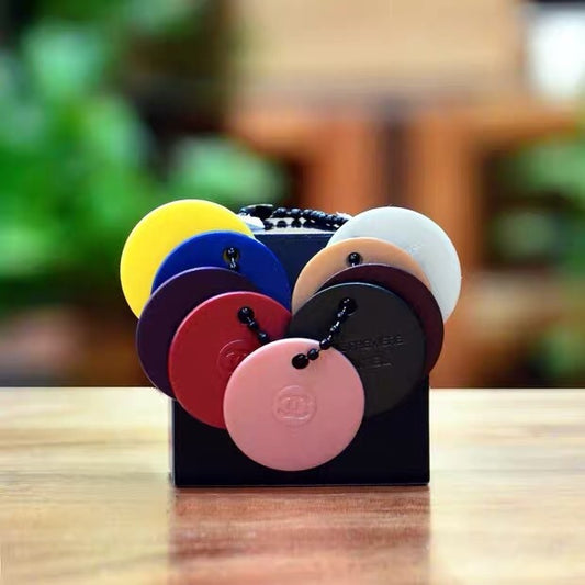 Chanel Multi Color Ombre Premiere Charms Key Chain VIP Gift