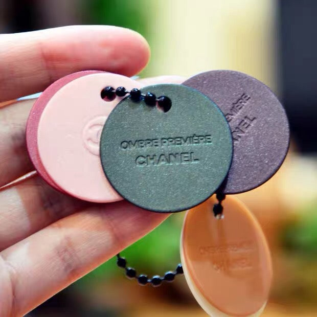 Chanel Multi Color Ombre Premiere Charms Key Chain VIP Gift