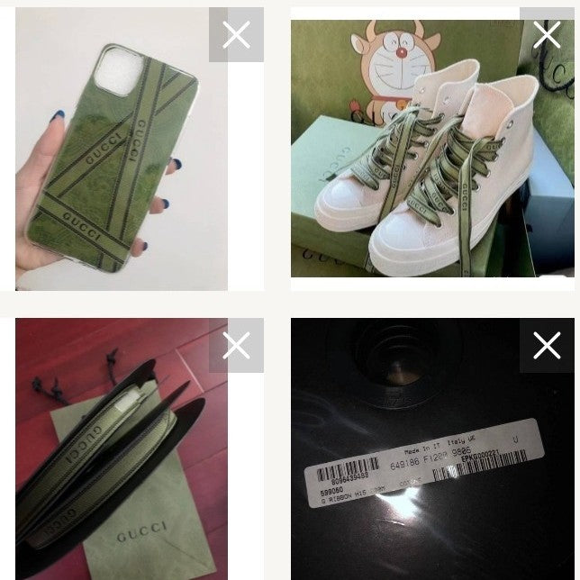 Various kinds of Gucci ribbon