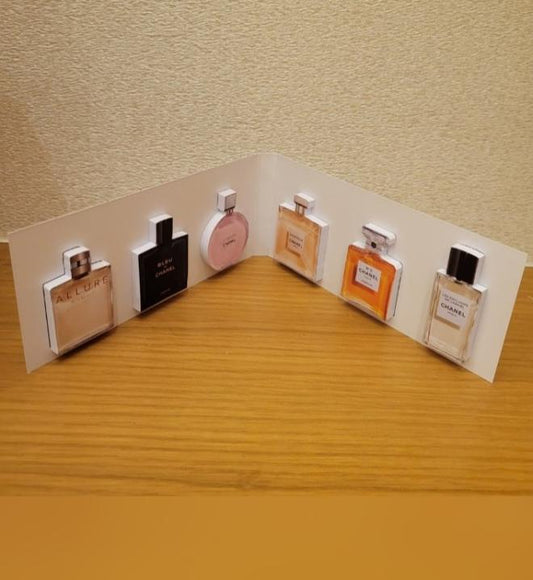 Chanel Perfume Mini Perfume Bottle Memo Note Pads VIP Gift