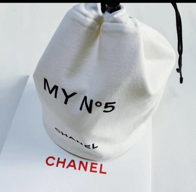 Chanel No. 5 Factory VIP Gift Cotton Beaute Bag
