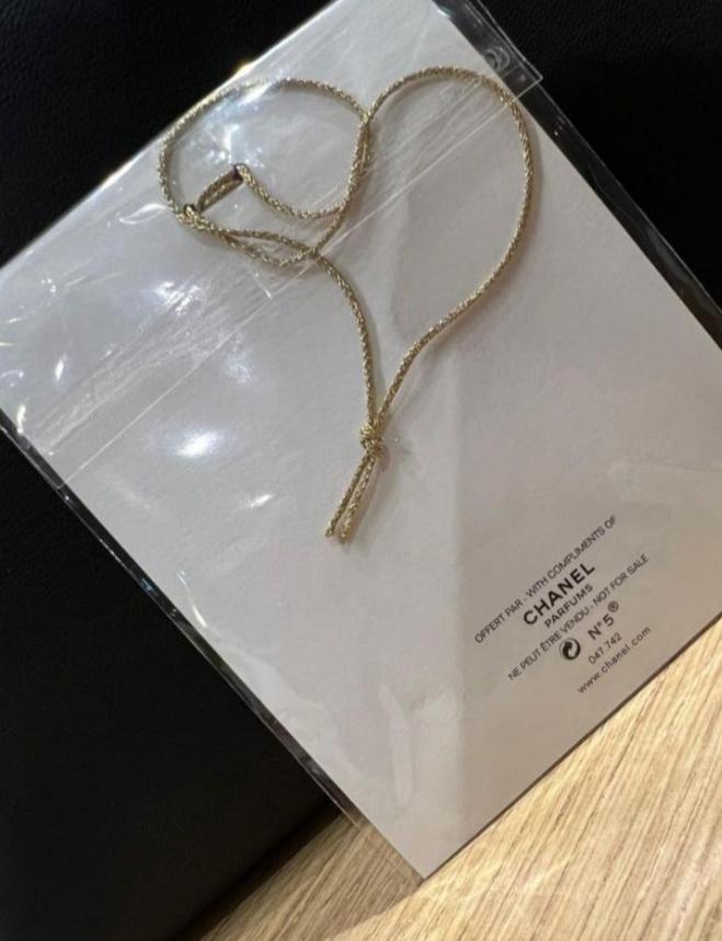 Chanel Metal Round charm round Seasonal Ornament 2020