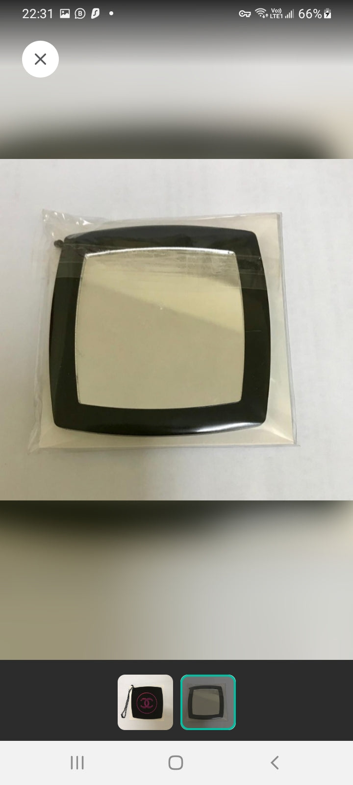 Chanel Fuchsia Mirror Key Charm VIP gift