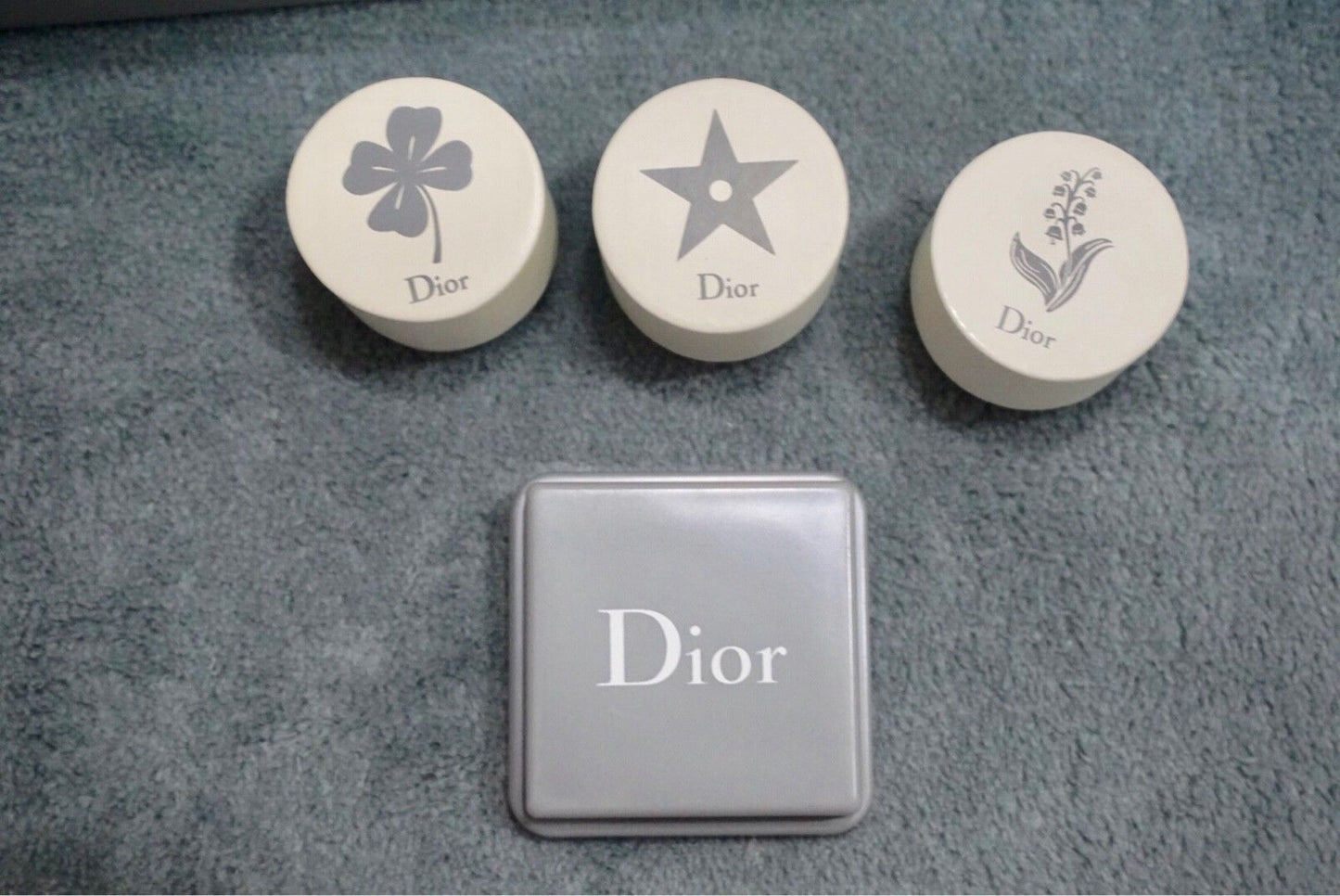 Dior Makeup Mini Wooden Stamp Set of 3pcs RARE VIP GIFT