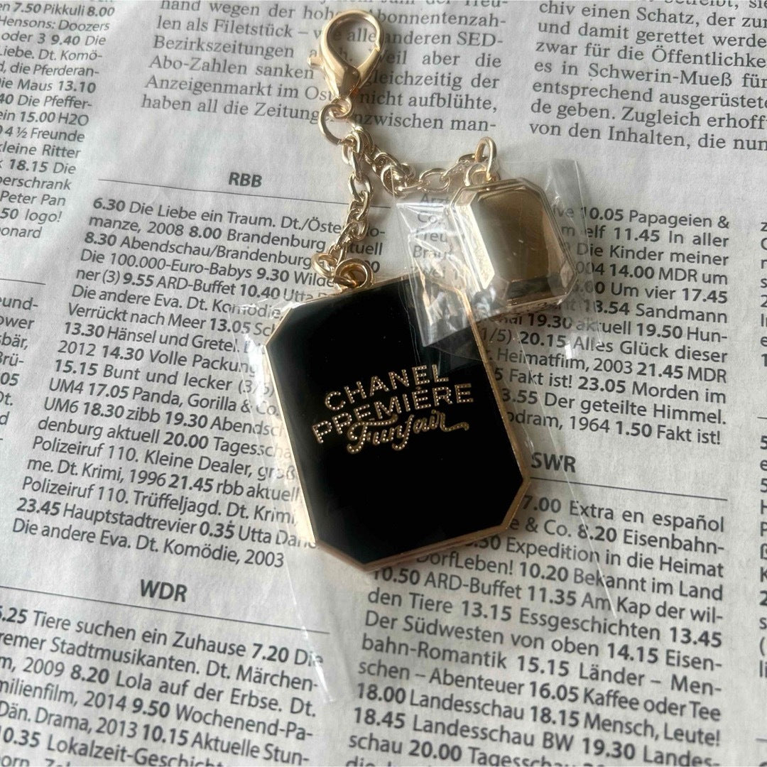 New Chanel Premiere Event 2023 Key Chain charm