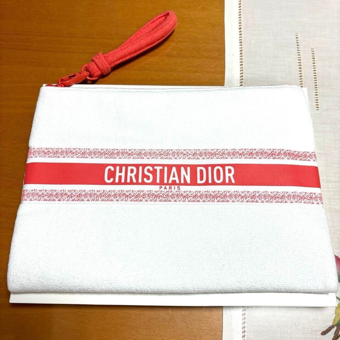 Dior Beauty Summer Collection 2024 Hand Fan & Cosmetic Pouch set novelty