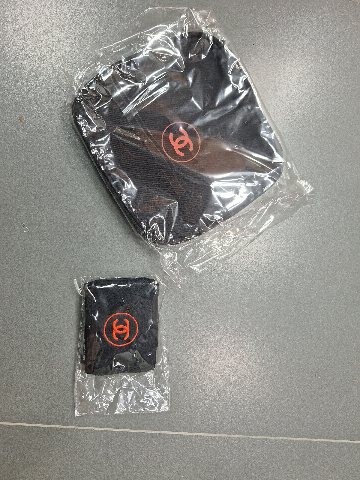 Chanel Large Makeup Storage Case with Face Wash Towel Set