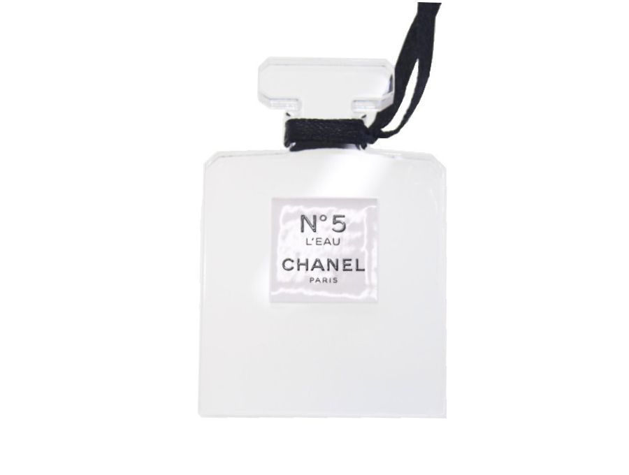 Chanel Acrylic Bottle clear Plastic Charm NO 5 VIP GIFT
