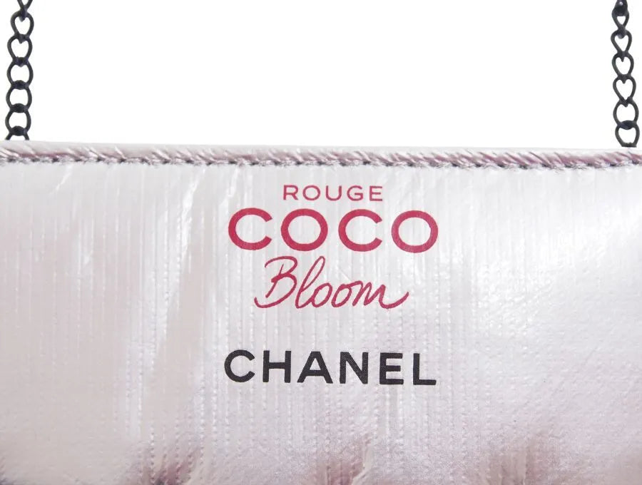 Chanel Rouge Coco Bloom Lipstick Small Box Holder with Chain RARE