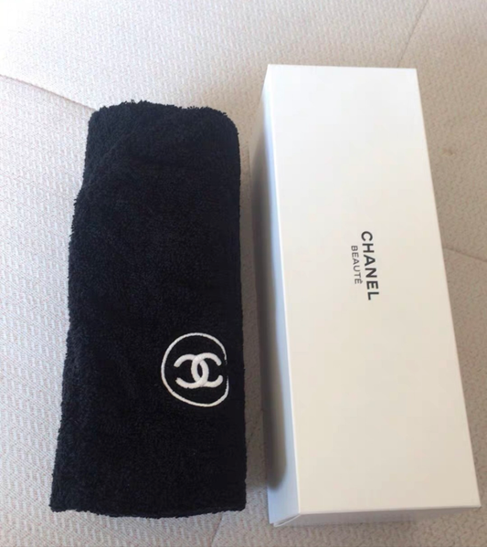 Chanel hair towel wrapping vip gift