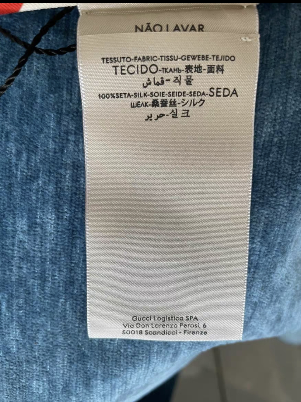 Gucci 100th Anniversary silky scarf 35*180cm