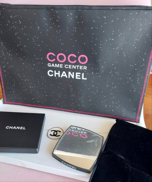 Chanel Coco game centre envelope bag with mirror