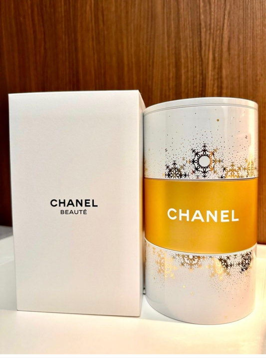 Chanel seasonal round storage metal box VIP GIFT