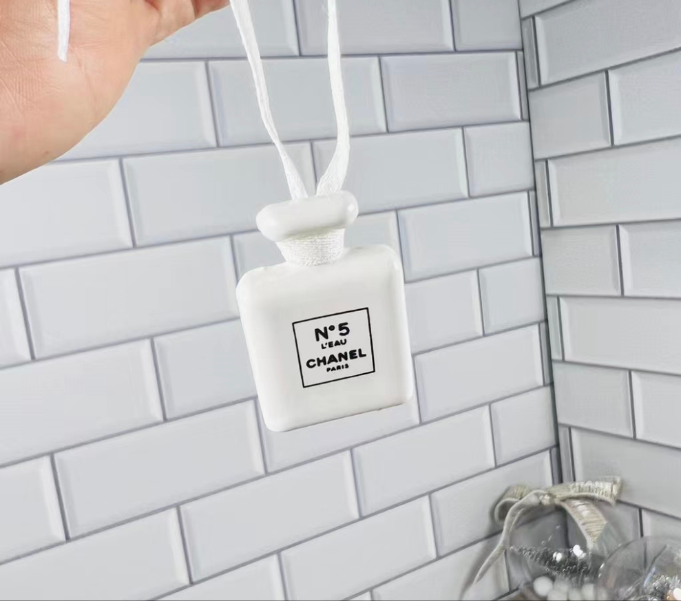 Chanel perfume bottle camellia string bracelet diffuser VIP gift