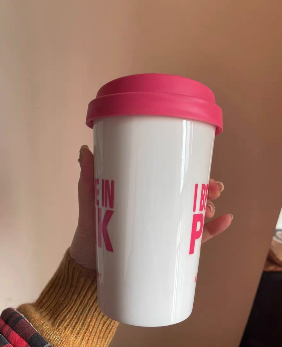 Givenchy Pink Pottery Water Mug 350ml