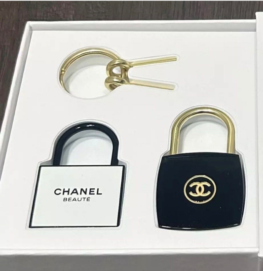 Chanel Metal Key lock set RARE Collectable