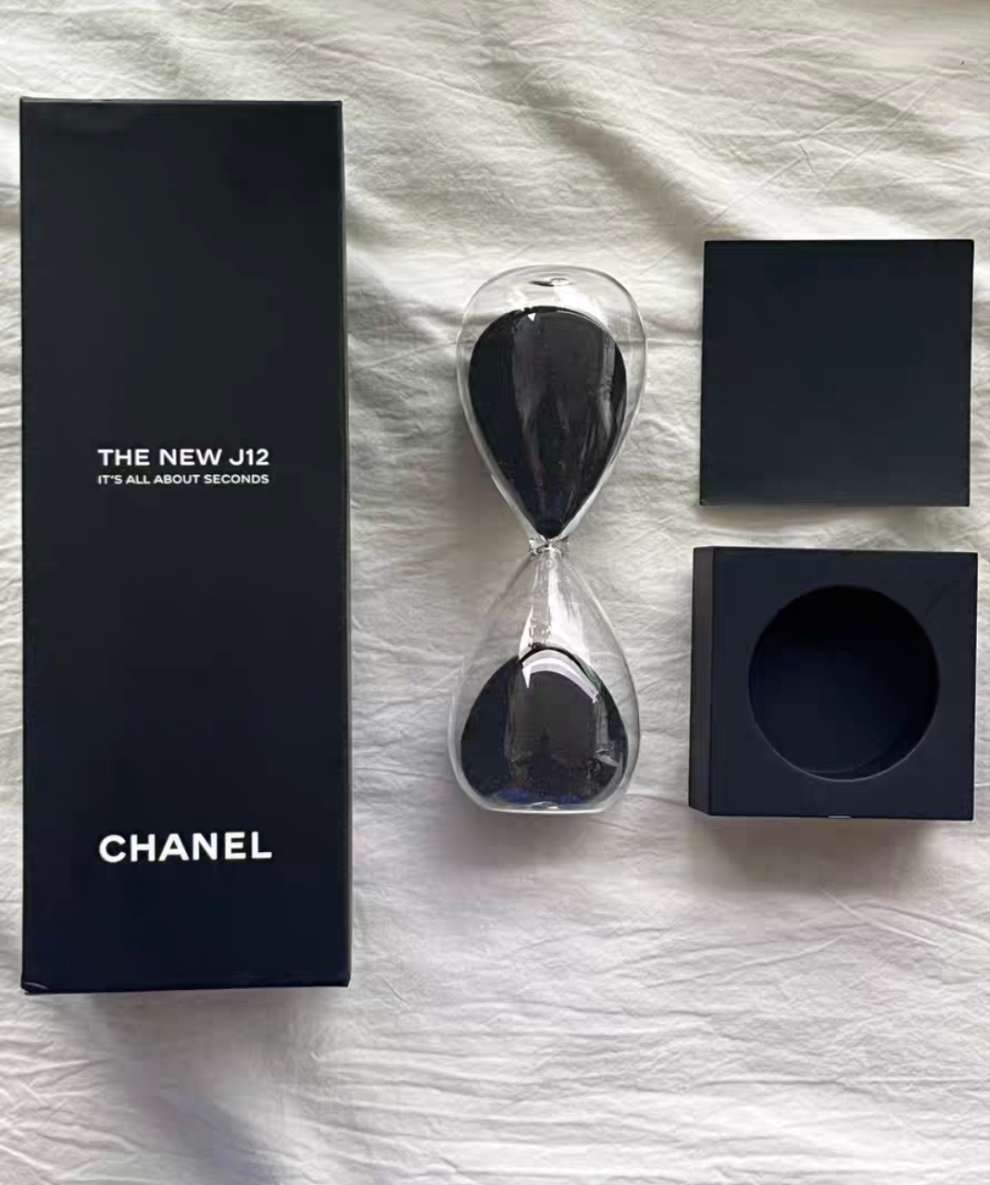 Chanel J12 Hourglass with Stand black