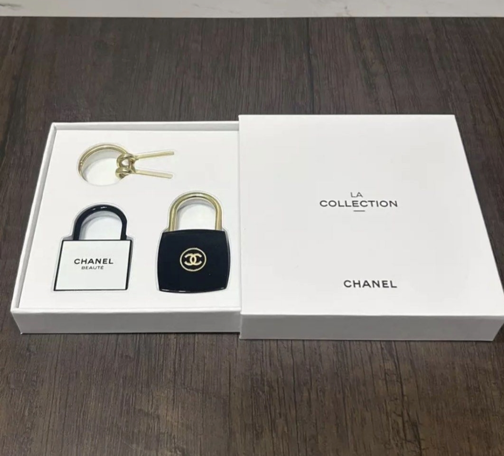 Chanel Metal Key lock set RARE Collectable