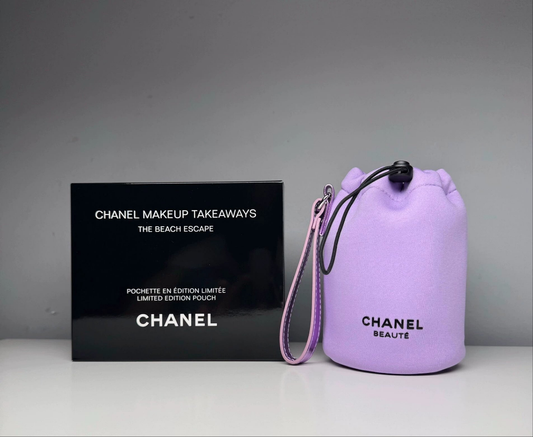 Chanel Small purple Pouch Bag VIP gift