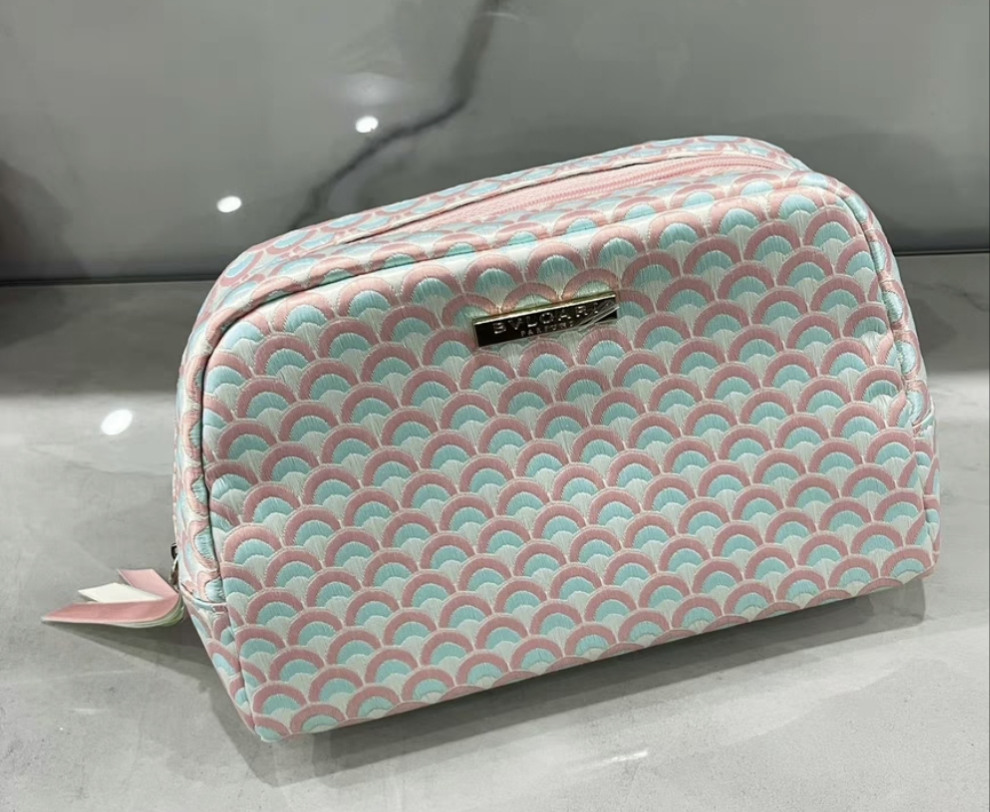 Bvlgari Pink pastel rainbow Makeup Bag