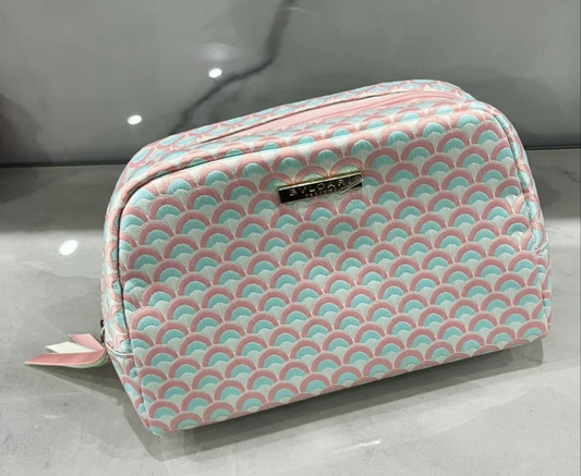 Bvlgari Pink pastel rainbow Makeup Bag